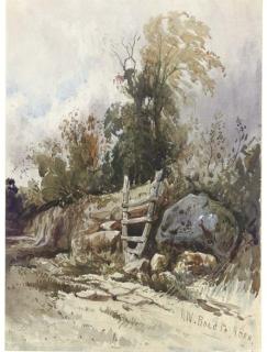 William James Müller - Road To Aber, North Wales