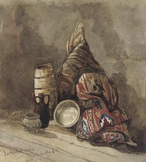 William James Müller - Still-life with objects