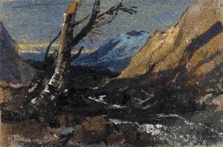 William James Müller - Studies of trees at Stapleton