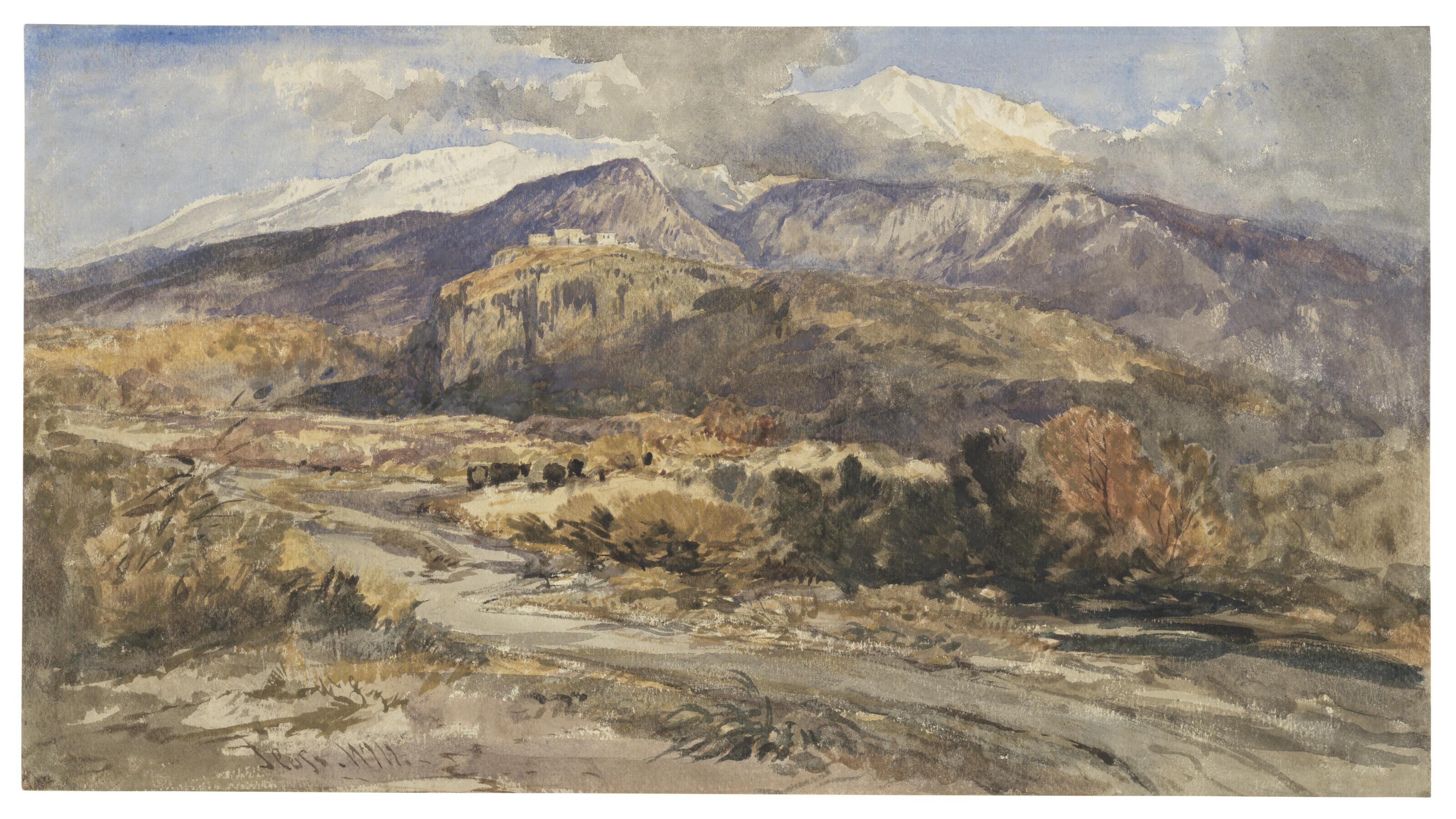 William James Müller - Tlos, Lycia, on the southern coast of Turkey