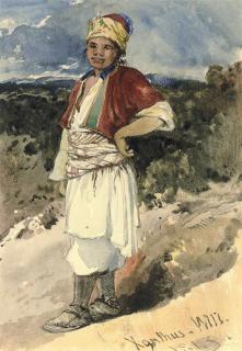 William James Muller - A young Turkish Boy, Xanthus, Asia Minor