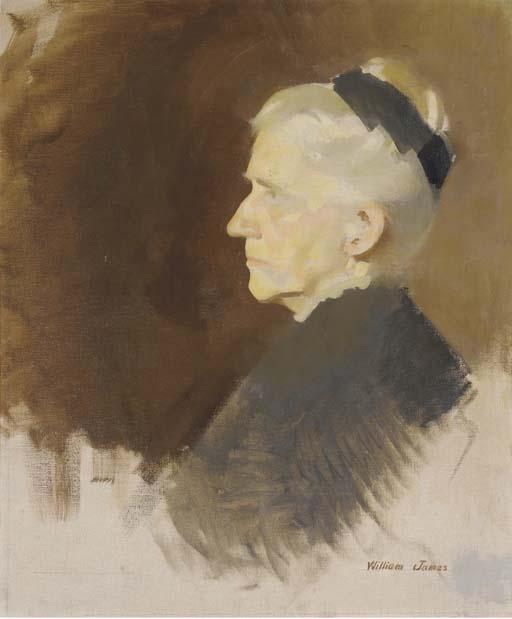 William James - Portrait of The Artist\'S Mother