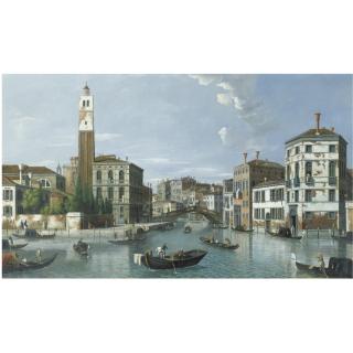 William James - View Of The Grand Canal, Venice, With San Geremia And The Entrance To The Cannaregio 