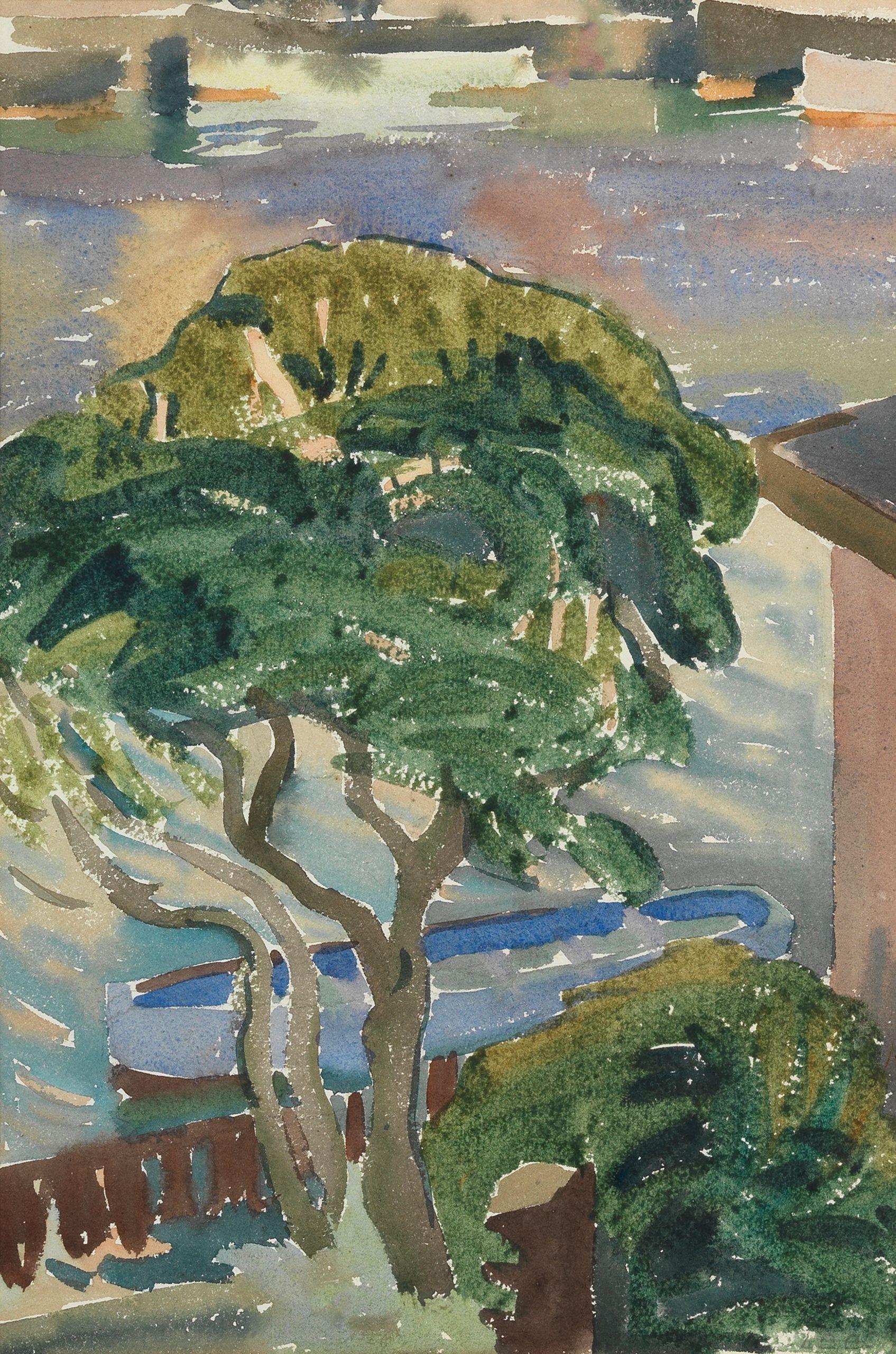 William John Leech R.H.A. - At Looe, Cornwall