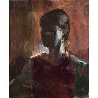 William Johnstone - Portrait Of The Artist\'S Wife Mary