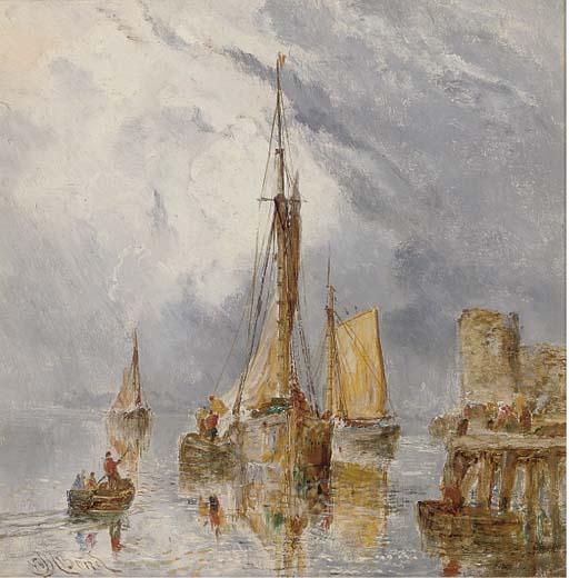 William Joseph Julius Caesar Bond - Preparing To Set Sail