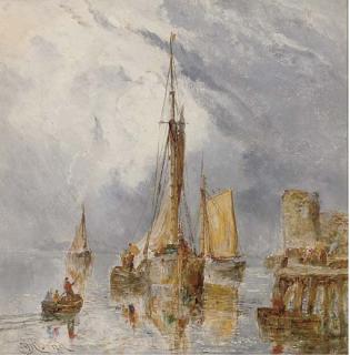 William Joseph Julius Caesar Bond - Preparing To Set Sail