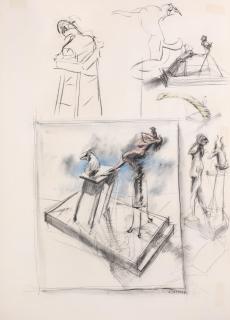 William Joseph Kentridge - Studies for sculpture
