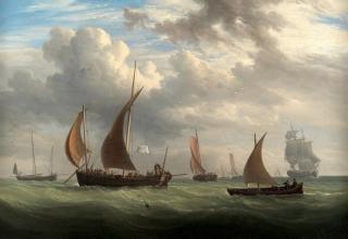William Joy - Fishing vessels in busy waters