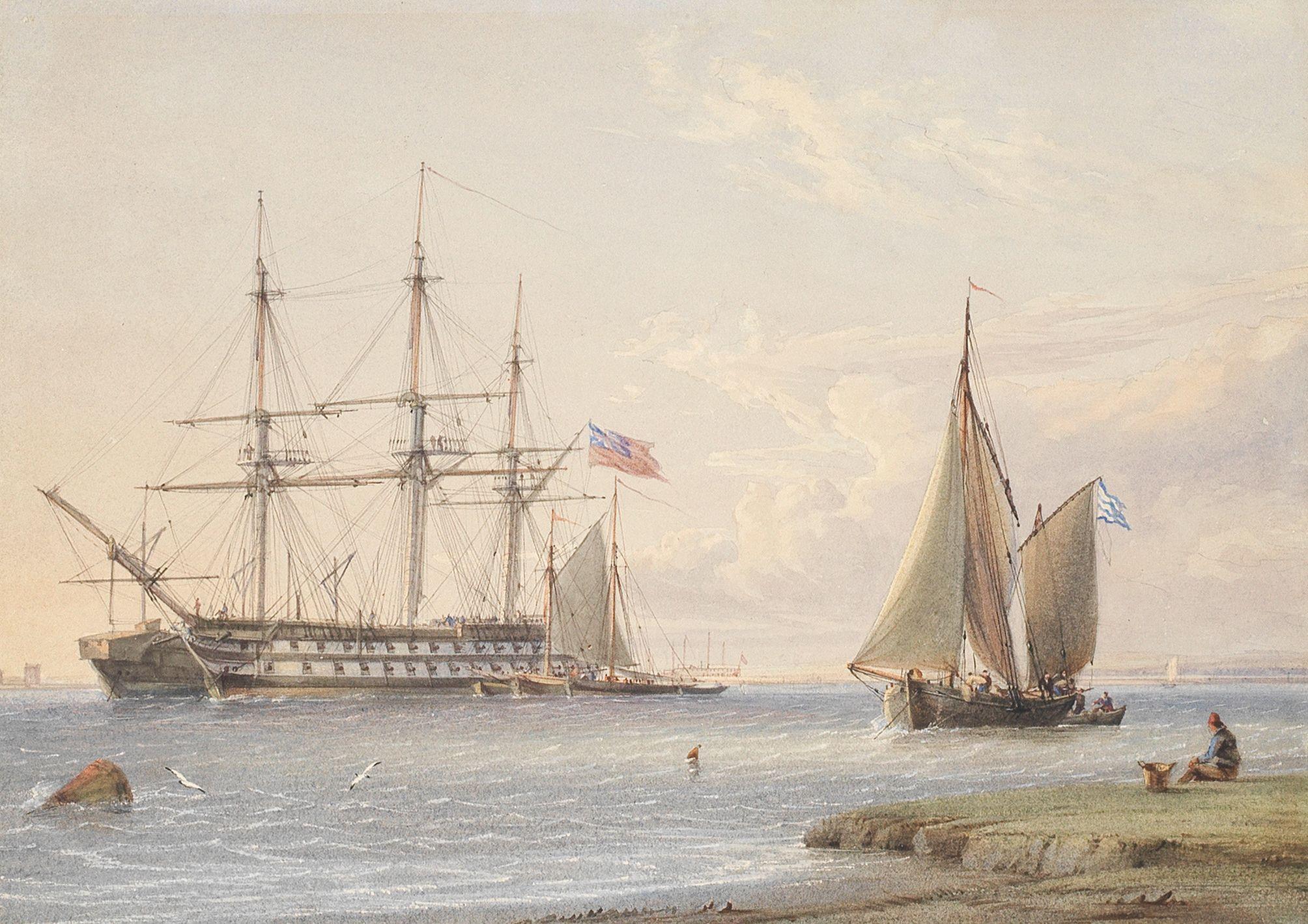 William Joy - Second rater in the Solent