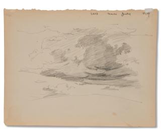 William Jurian Kaula - Eight Prepatory Sketches of Landscapes