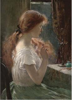 William Kay Blacklock, R.B.A. - The Toilet
