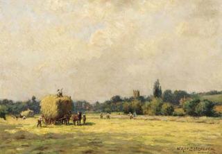 William Kay Blacklock - Haymaking