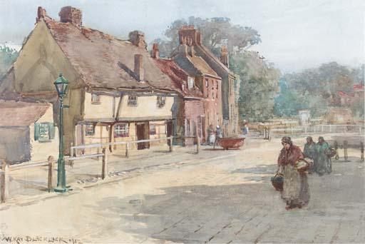 William Kay Blacklock - The Cattle Market, Sandwich