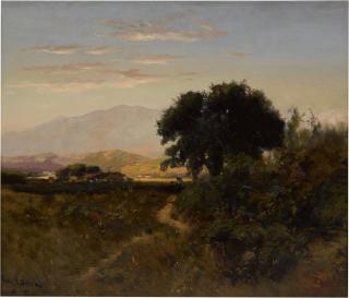 William Keith - Dawn in the Desert Southwest
