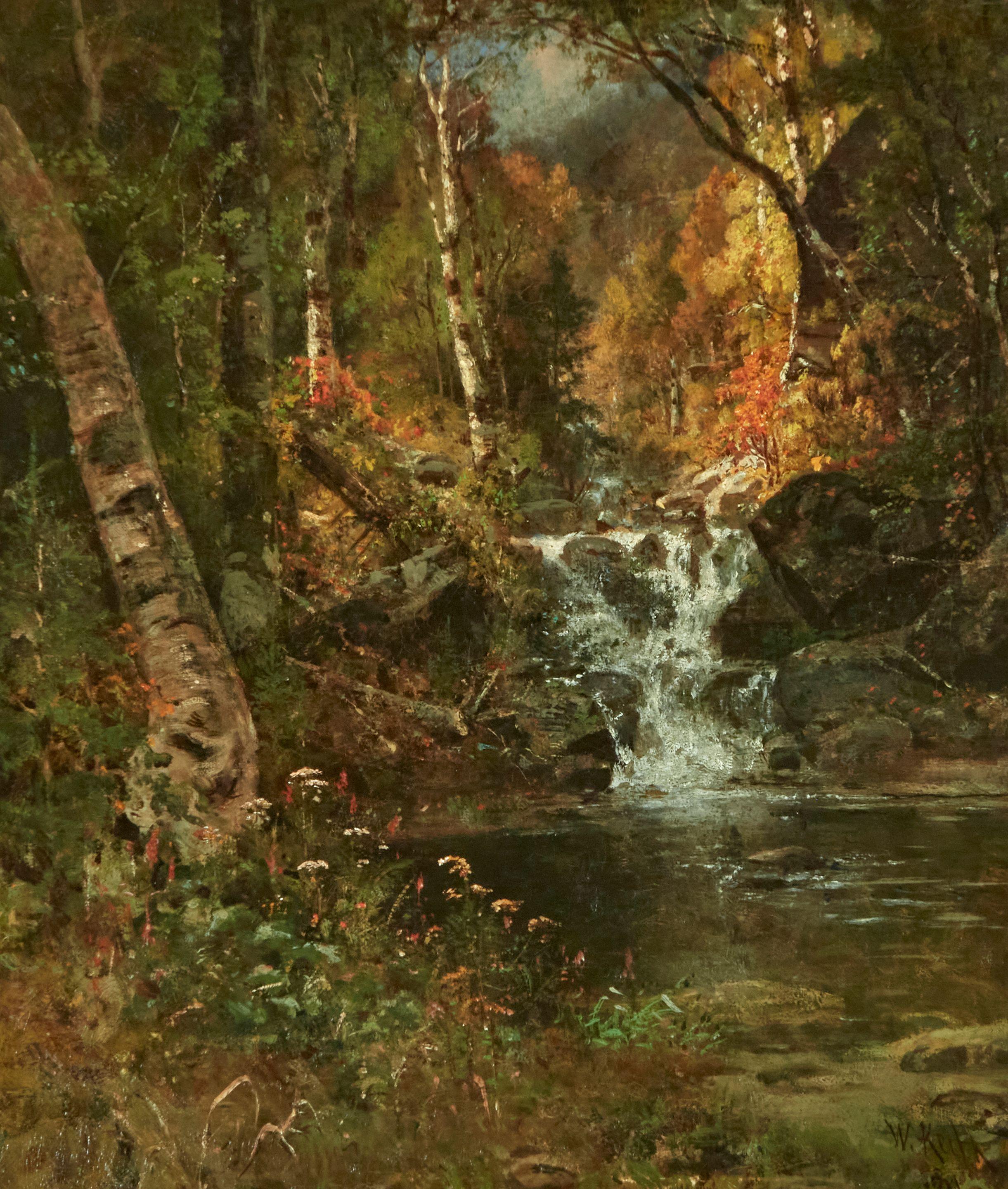 William Keith - Emerald Pool, New Hampshire