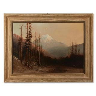 William Keith - Mountain Peak, Thought to be Mt. Shasta