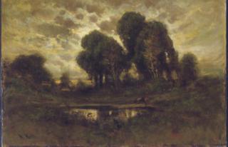 William Keith - Sunset Landscape