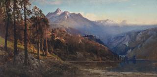 William Keith - The Headwaters of the Owens River