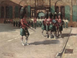 William Kennedy - Waiting to mount guard