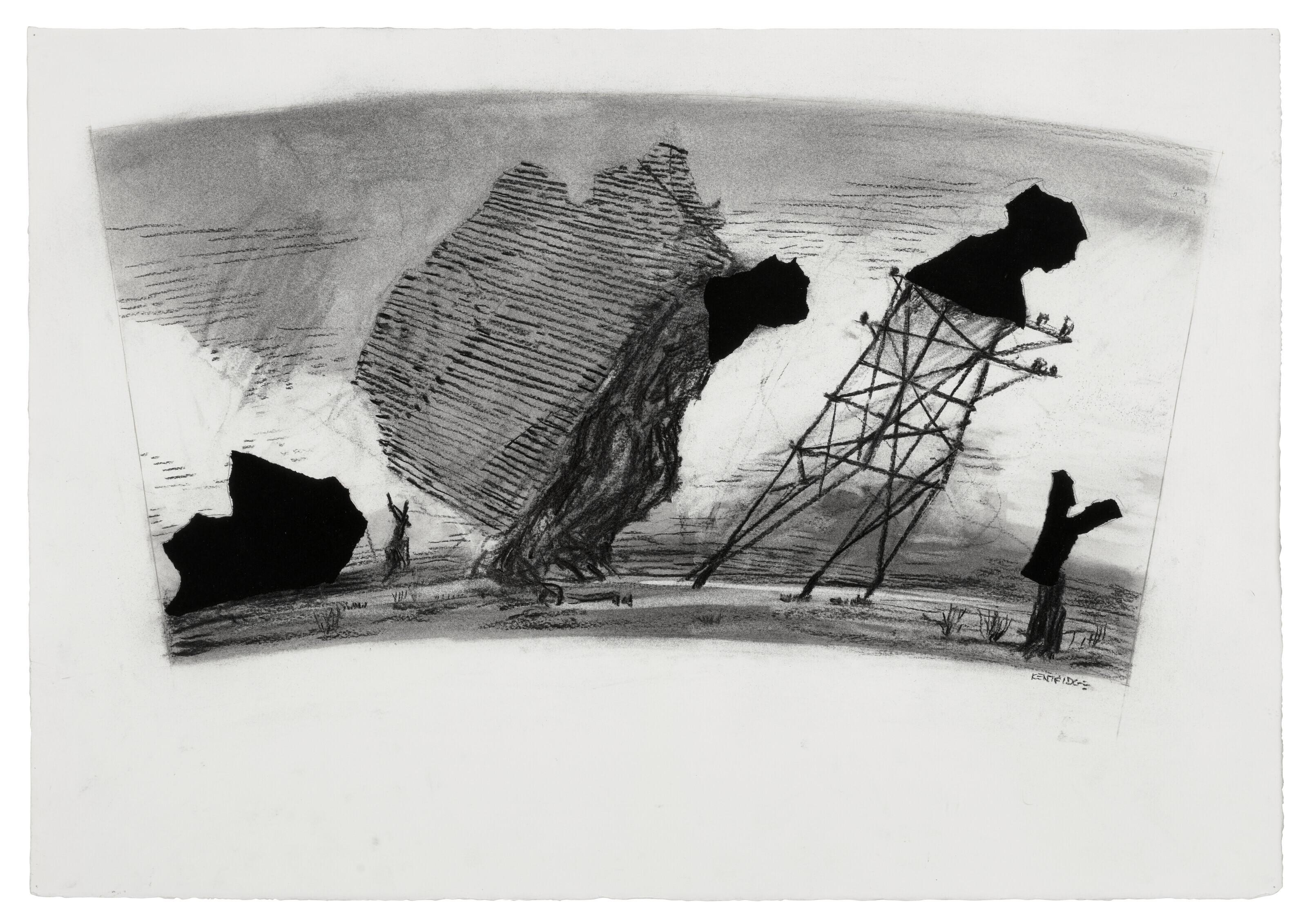 William Kentridge - Baggage II