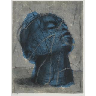 William Kentridge - Blue Head