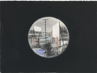 William Kentridge - Drawing For The Film Felix In Exile