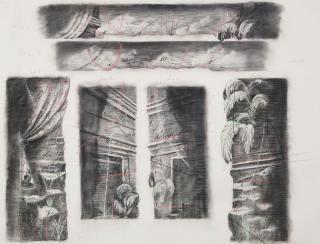 William Kentridge - Drawing From \'Preparing The Flute\'