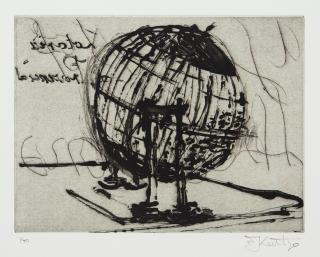 William Kentridge - Moose; Flower; Globe 3 works