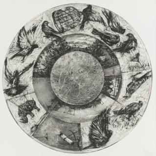 William Kentridge - Music Box Tondo