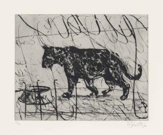 William Kentridge - Pacing Panther (Krut P. 133)