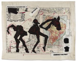 William Kentridge - Peripheral Thought No. 1 (Nose Series)