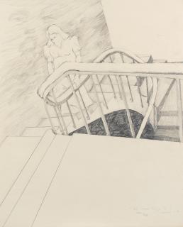 William Kentridge - Portrait of a young woman