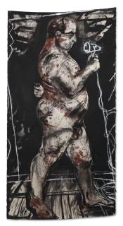 William Kentridge - Project Drawing Figure 1 (Man with Microphone)