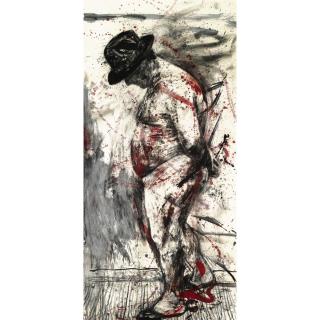 William Kentridge - Project Drawing: Man In Sandals