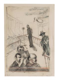 William Kentridge - Rykov & Bukharin