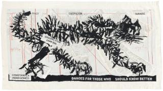 William Kentridge - Scribble Cat (Chasing Your Own Tail Iii)