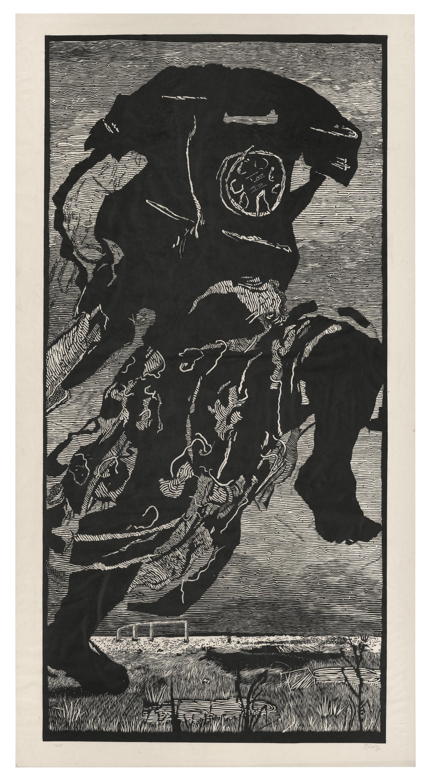 William Kentridge - Telephone Lady