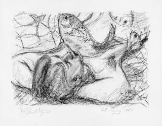 William Kentridge - Woman and Fish