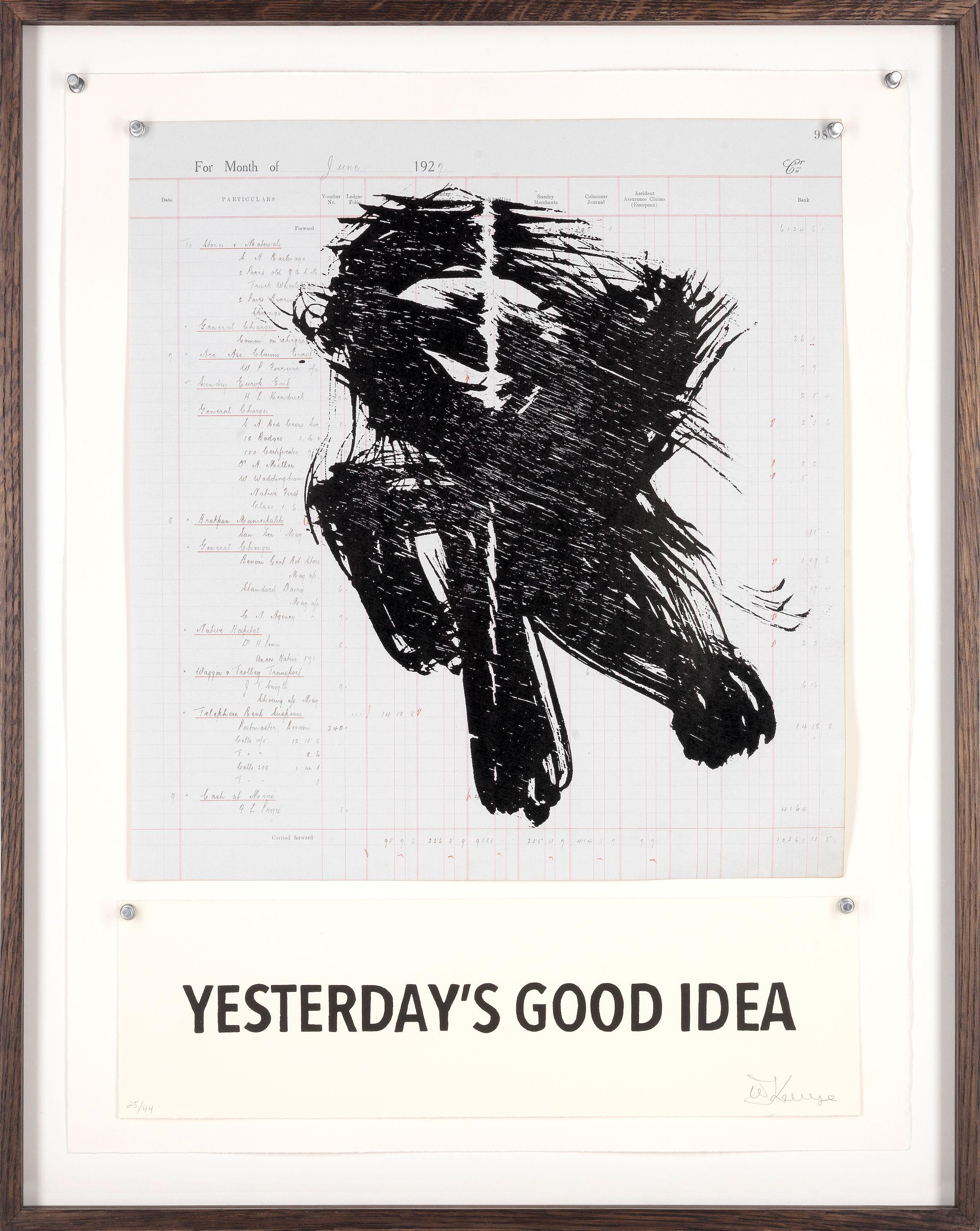 William Kentridge - Yesterday\'s Good Idea