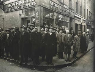 William Klein - Chinatown, New York, C. 1950