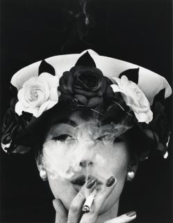 William Klein - Hat + 5 Roses, Paris (Vogue), 1956Silver Print, Printed Later. Signed, Titled And Dated In Pencil On The Reverse. Mounted And Framed.