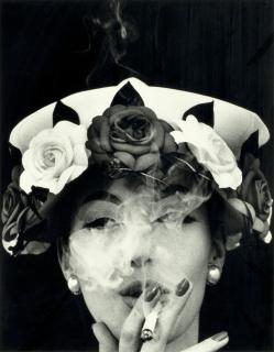 William Klein - Hat + 5 Roses, Paris (Vogue)