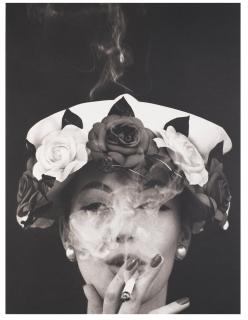 William Klein - Hat and Five Roses, 1956