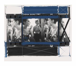 William Klein - Makeup Backstage, Paris, 1962