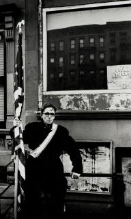 William Klein - \'Rolled Up Flag, New York\'