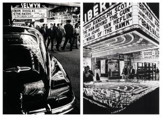 William Klein - Selwyn - Wings of the Hawk, 42nd Street, New York, 1955