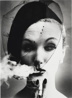 William Klein - Smoke + Veil, Paris, 1958