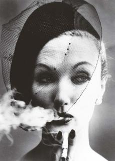 William Klein - Smoke + Veil, Paris (Vogue)
