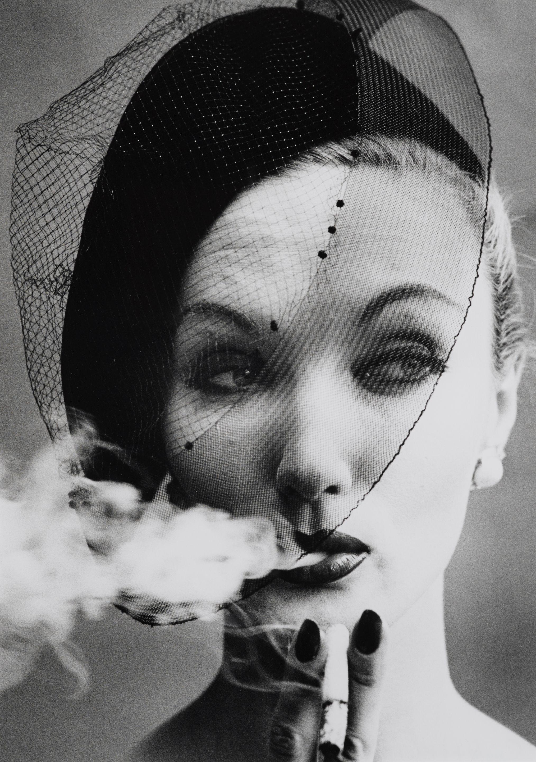 William Klein - Smoke + Veil, Paris (Vogue)